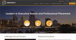 Desktop Screenshot of hirenomics.com