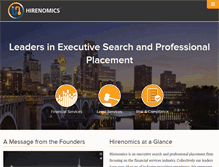 Tablet Screenshot of hirenomics.com